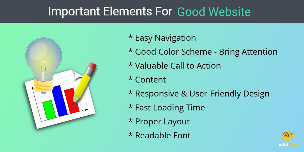 Important Elements for Good Website